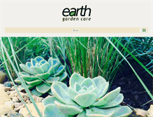 Tablet Screenshot of earthgardencare.co.za